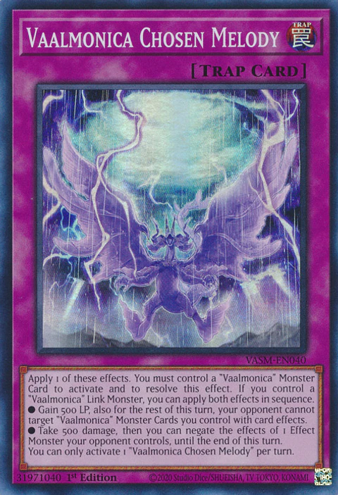 Vaalmonica Chosen Melody - VASM-EN040 - Super Rare 