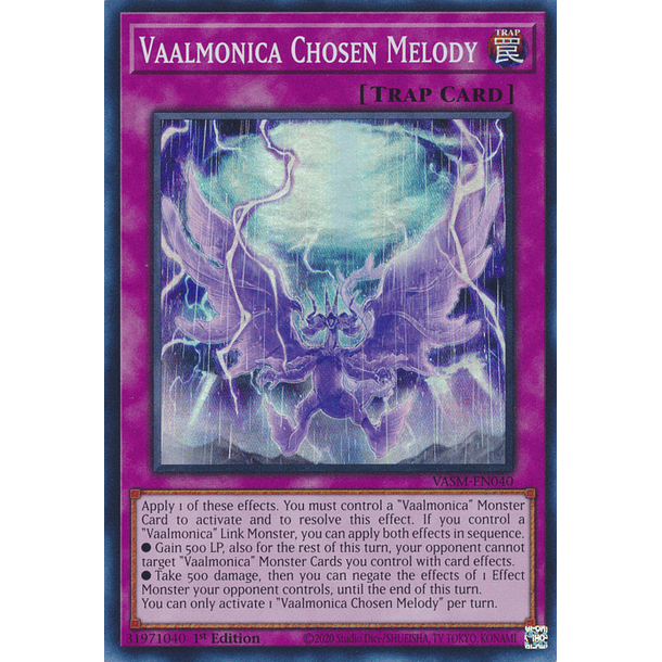 Vaalmonica Chosen Melody - VASM-EN040 - Super Rare 