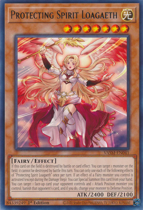 Protecting Spirit Loagaeth - VASM-EN041 - Rare