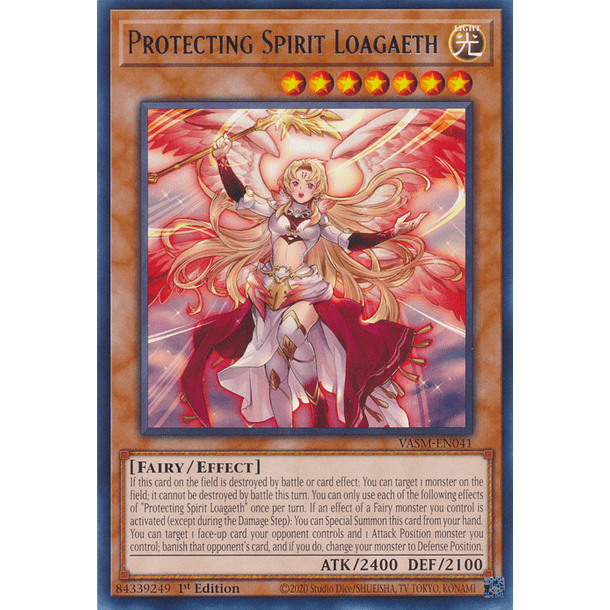 Protecting Spirit Loagaeth - VASM-EN041 - Rare