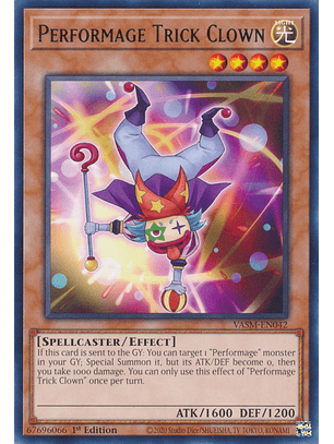 Performage Trick Clown - VASM-EN042 - Rare