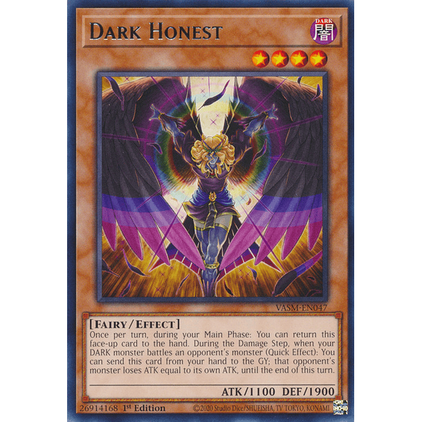 Dark Honest - VASM-EN047 - Rare