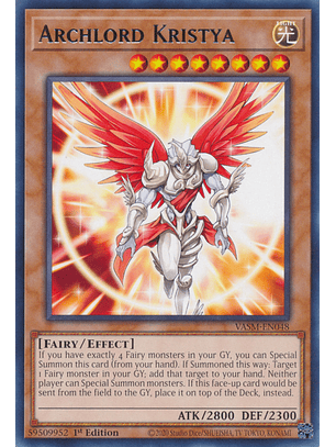 Archlord Kristya - VASM-EN048 - Rare 
