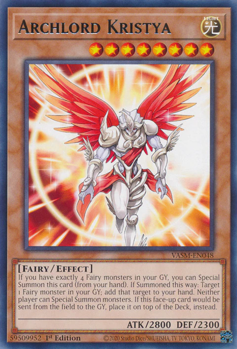 Archlord Kristya - VASM-EN048 - Rare 