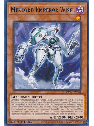 Meklord Emperor Wisel - VASM-EN049 - Rare