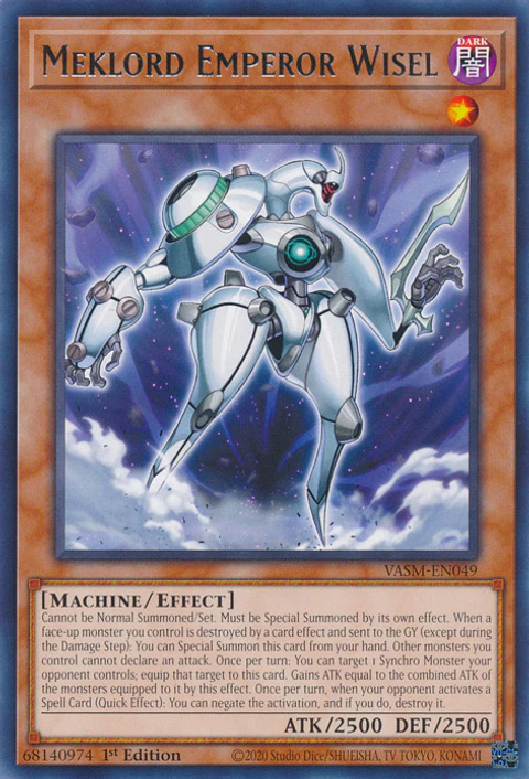 Meklord Emperor Wisel - VASM-EN049 - Rare