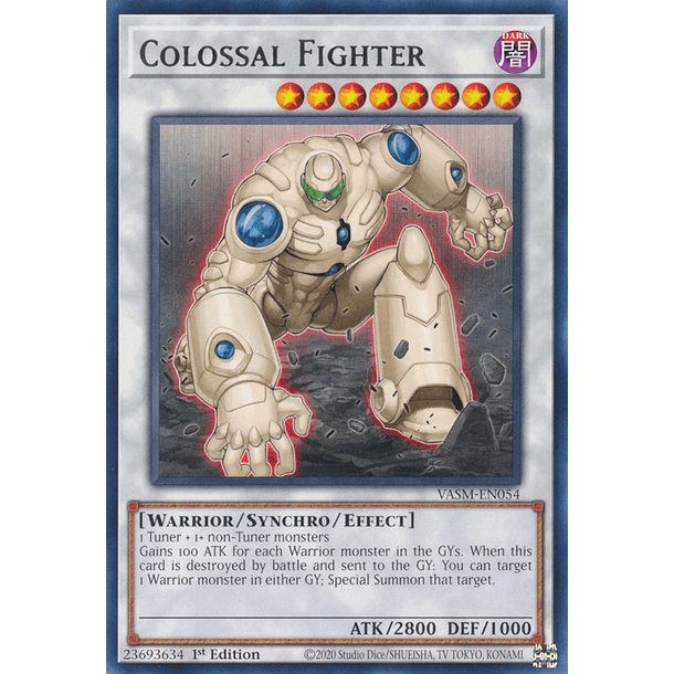Colossal Fighter - VASM-EN054 - Rare