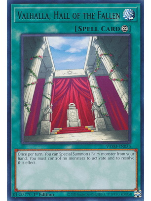 Valhalla, Hall of the Fallen - VASM-EN056 - Rare