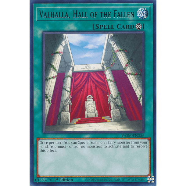 Valhalla, Hall of the Fallen - VASM-EN056 - Rare