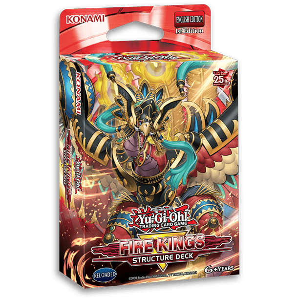Structure Deck: Fire Kings (ingles)