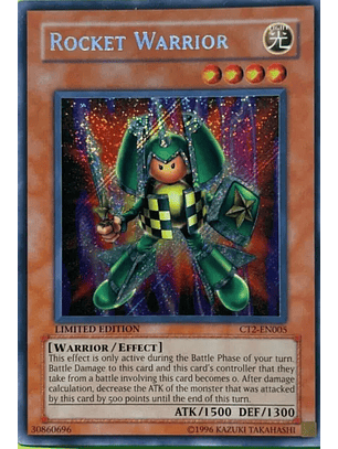 Rocket Warrior - CT2-EN005 - Secret Rare