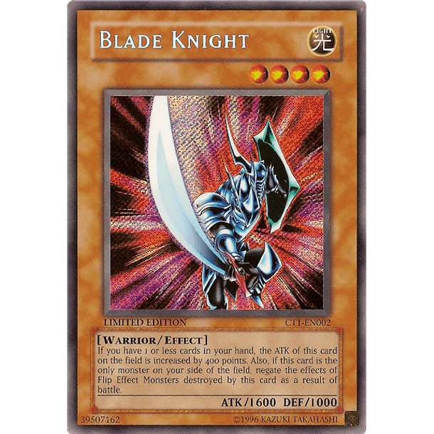 Blade Knight - CT1-EN002 - Secret Rare