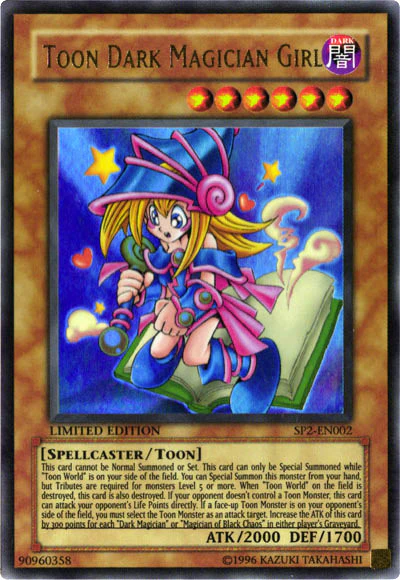 Toon Dark Magician Girl - SP2-EN002 - Ultra Rare 1