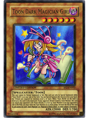 Toon Dark Magician Girl - SP2-EN002 - Ultra Rare