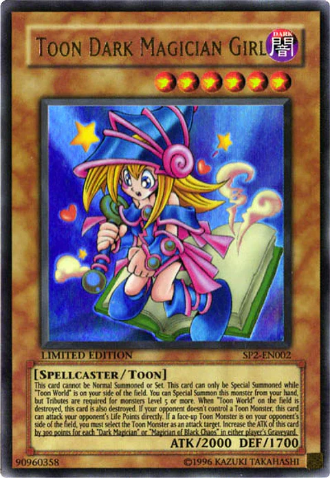 Toon Dark Magician Girl - SP2-EN002 - Ultra Rare