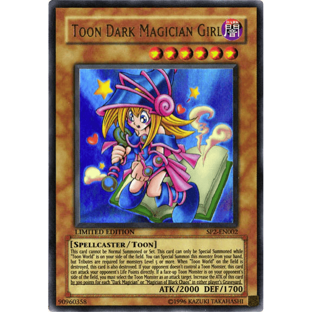 Toon Dark Magician Girl - SP2-EN002 - Ultra Rare