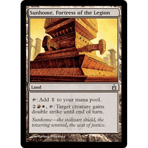 Sunhome, Fortress of the Legion - RCG - U 