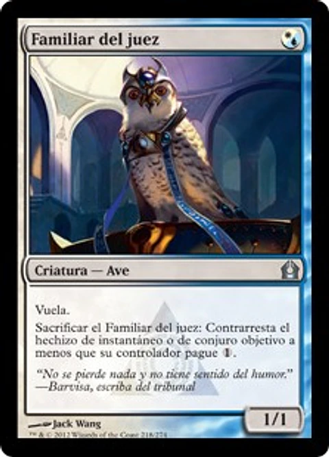 Judge's Familiar - RTR - U
