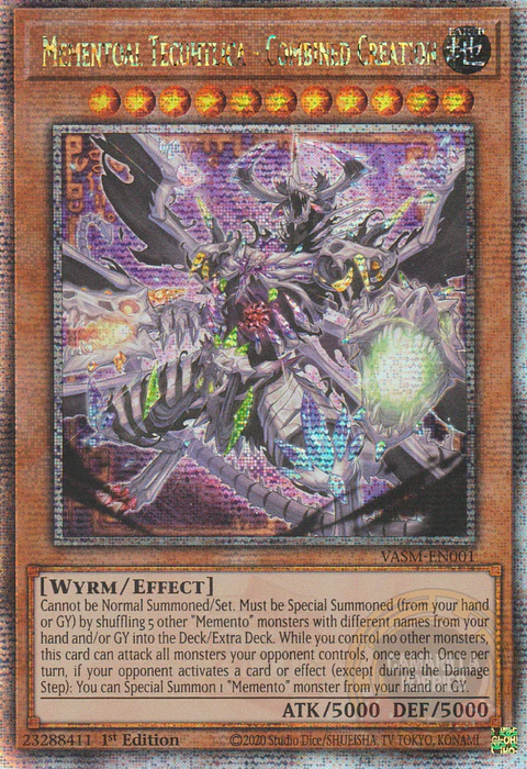 Mementoal Tecuhtlica - Combined Creation - VASM-EN001 - Quarter Century Secret Rare