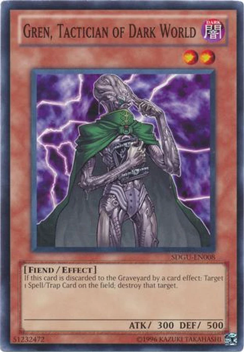Gren, Tactician of Dark World - SDGU-EN008 - Common