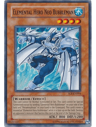 Elemental Hero Neo Bubbleman - SOI-EN004 - Common