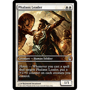 Phalanx Leader (Theros Game Day) (Full-Art) - THR - U