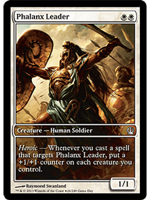 Phalanx Leader (Theros Game Day) (Full-Art) - THR - U