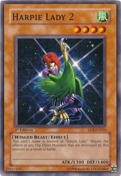 Harpie Lady 2 - RDS-EN018 - Common
