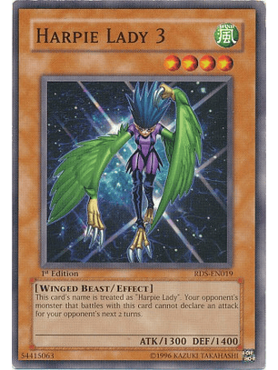 Harpie Lady 3 - RDS-EN019 - Common