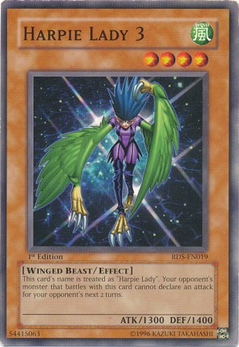 Harpie Lady 3 - RDS-EN019 - Common