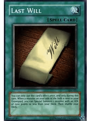 Last Will - SYE-031 - Common