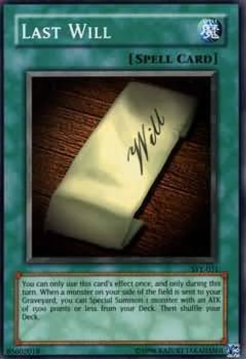 Last Will - SYE-031 - Common