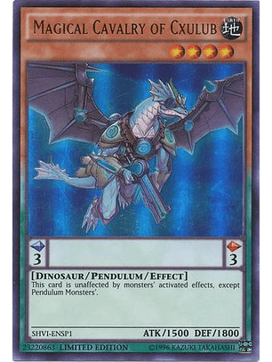 Magical Cavalry of Cxulub - SHVI-ENSP1 - Ultra Rare Limited Edition (español)