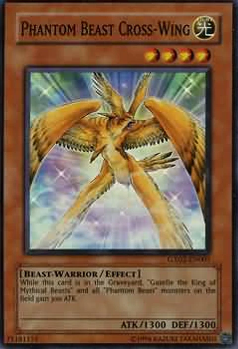 Phantom Beast Cross-Wing - GX02-EN001 - Super Rare