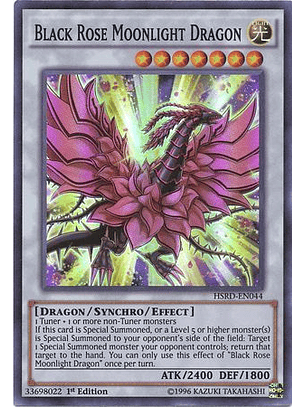 Black Rose Moonlight Dragon - HSRD-EN044 - Super Rare