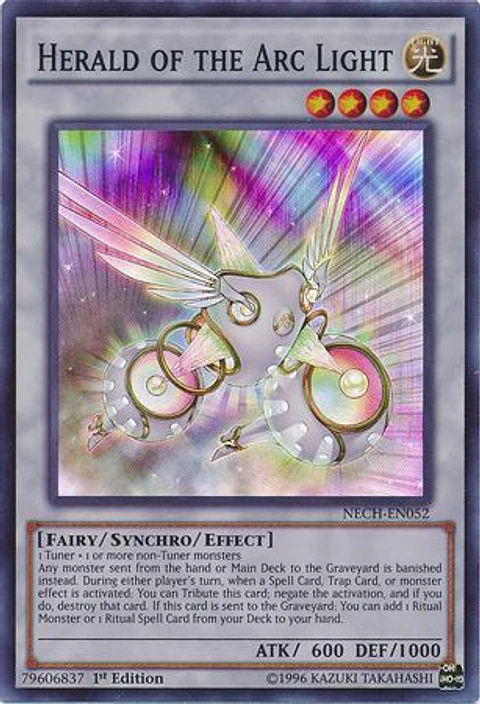 Herald of the Arc Light - NECH-EN052 - Super Rare