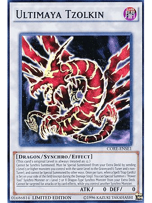 Ultimaya Tzolkin - CORE-ENSE1 - Super Rare Limited