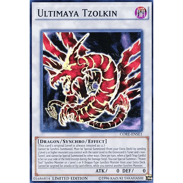 Ultimaya Tzolkin - CORE-ENSE1 - Super Rare Limited