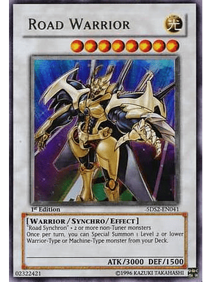 Road Warrior - 5DS2-EN041 - Ultra Rare