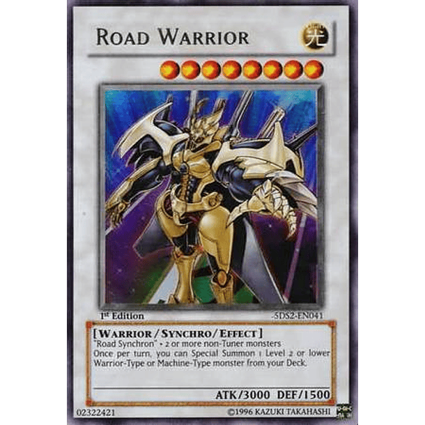 Road Warrior - 5DS2-EN041 - Ultra Rare