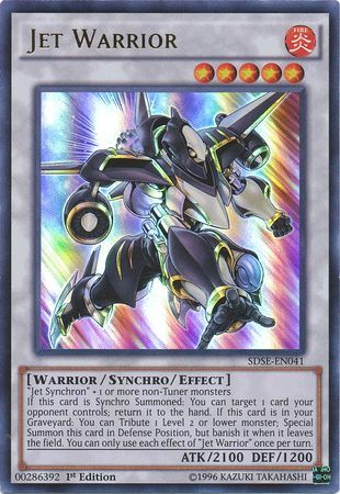 Jet Warrior - SDSE-EN041 - Ultra Rare 1