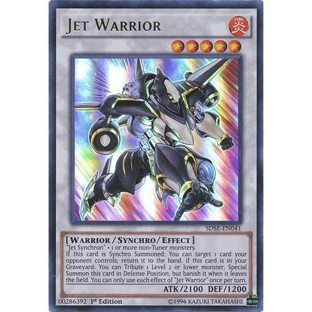 Jet Warrior - SDSE-EN041 - Ultra Rare