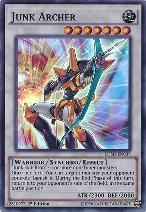 Junk Archer - LC5D-EN037 - Super Rare 