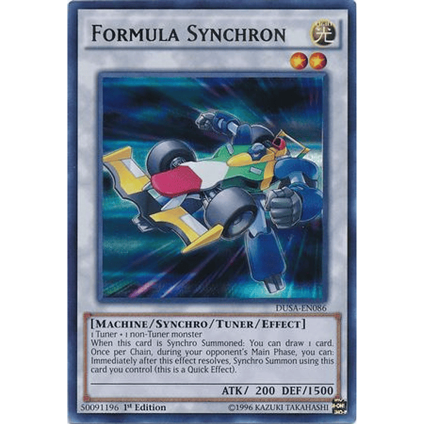 Formula Synchron - DUSA-EN086 - Ultra Rare