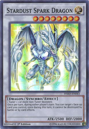 Stardust Spark Dragon - HSRD-EN043 - Super Rare 1