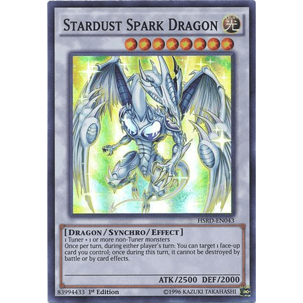 Stardust Spark Dragon - HSRD-EN043 - Super Rare