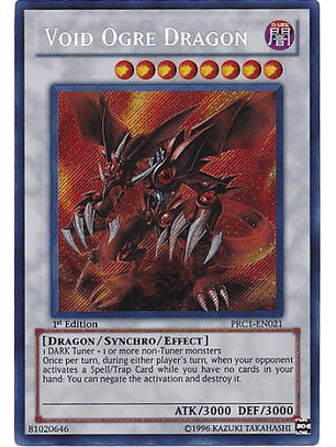 Void Ogre Dragon - PRC1-EN021 - Secret Rare