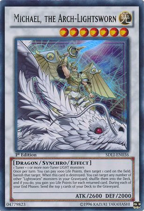 Michael, the Arch-Lightsworn - SDLI-EN036 - Ultra Rare