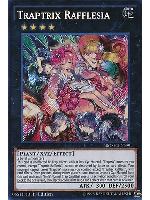Traptrix Rafflesia - BOSH-EN099 - Secret Rare 