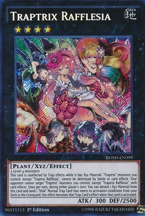 Traptrix Rafflesia - BOSH-EN099 - Secret Rare 